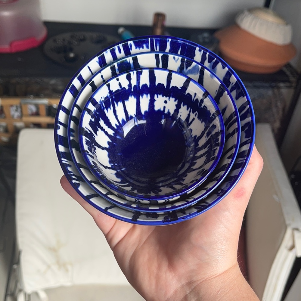 West Elm set of three bowls
